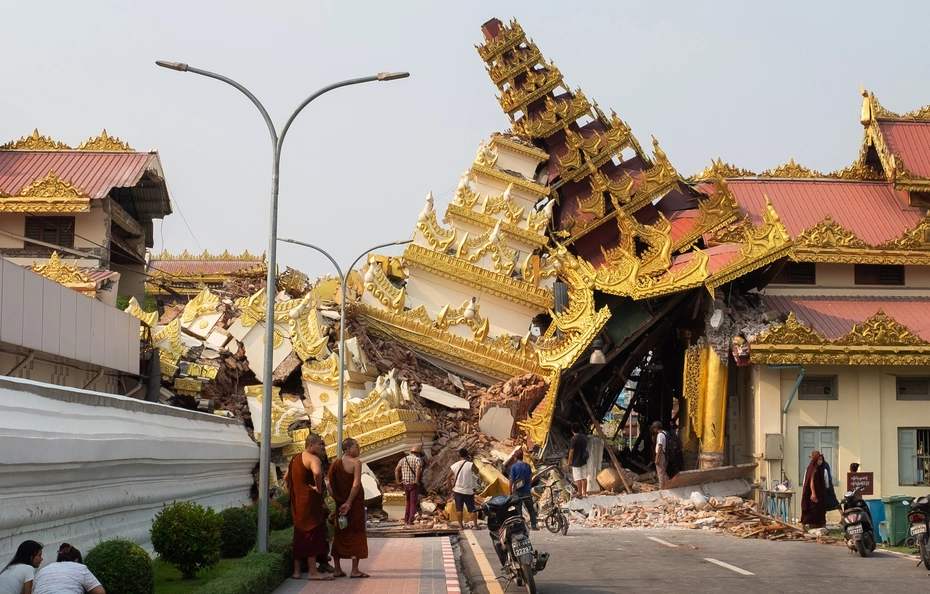 Immediate help is needed after the earthquake that destroyed buildings and temples in Southeast Asia.