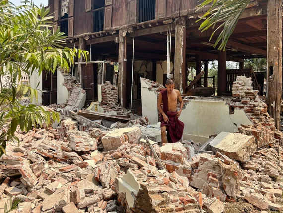 Earthquake in South-East Asia