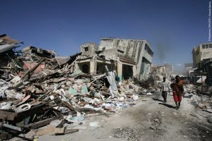 The 2010 earthquake in Haiti