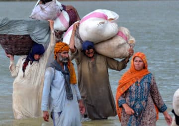 Swiss Solidarity collecting donations for floods in Pakistan
